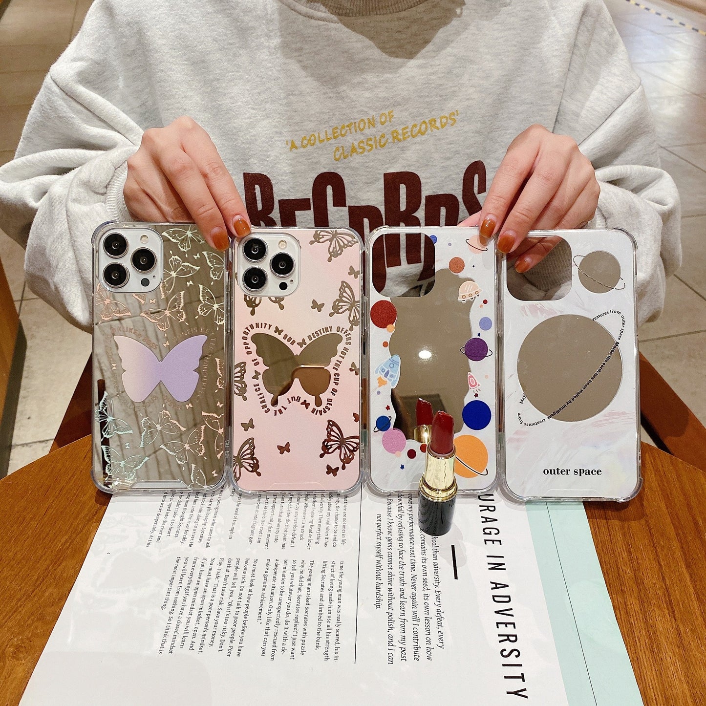 Mirror Phone Case Female